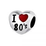 abalorio i love 80 plata