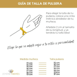 Guía de tallas para pulseras