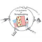 pulsera Scrapbooking plata