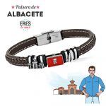 pulsera de albacete plata