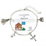 pulsera de asturias plata