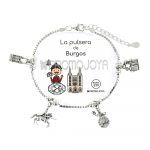 pulsera de burgos plata