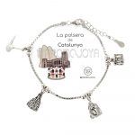 pulsera de catalunya plata