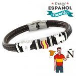 pulsera de espanol plata