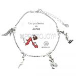 pulsera de jerez plata