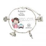 pulsera de la taxista plata