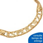 pulsera de nombre oro