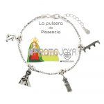 pulsera de plasencia plata