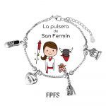 pulsera de san fermin plata