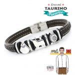 pulsera de taurino plata