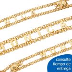 pulsera en oro personalizada