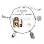 pulsera fiesta de los verdiales plata