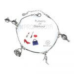 pulsera glamour plata