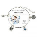 pulsera hadas de la proteccion plata