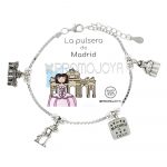 pulsera madrid plata