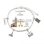 pulsera oviedo plata