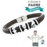 pulsera padre y nino plata