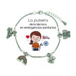 pulsera tecnica de emergencias sanitariass plata