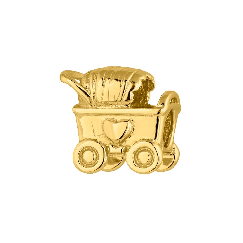 abalorio carrito oro