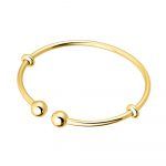 pulsera tubo talla m oro