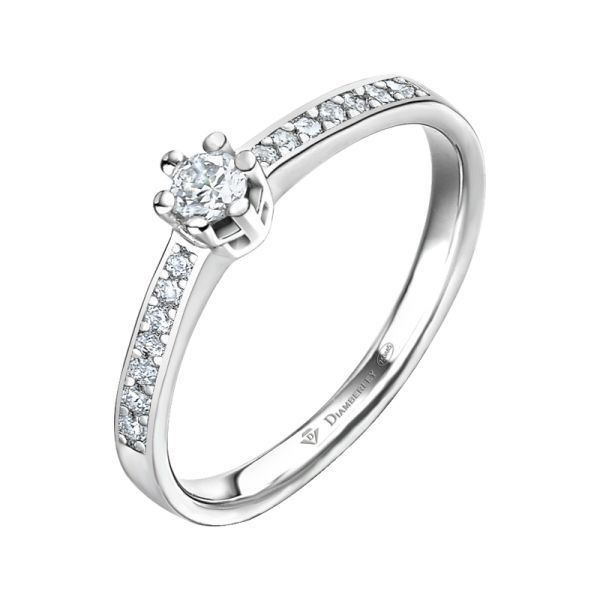 anillo compromiso ob diamantes 020ct