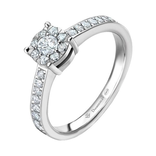 anillo diamantes oro blanco 1103 18