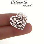 colgante abuela corazon