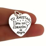 colgante corazon amistad