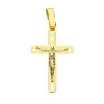 cristo con cruz calada 26x16mm