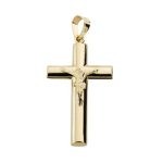 cruz con cristo 27x15mm