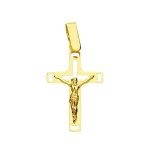 cruz con cristo calada 20x14mm