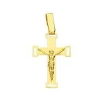 cruz con cristo calada 22x13mm