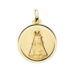 medalla oro virgen de los desmparados bisel 18mm