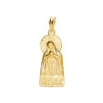 medalla silueta virgen de la paloma