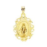 medalla virgen de la milagrosa cerco