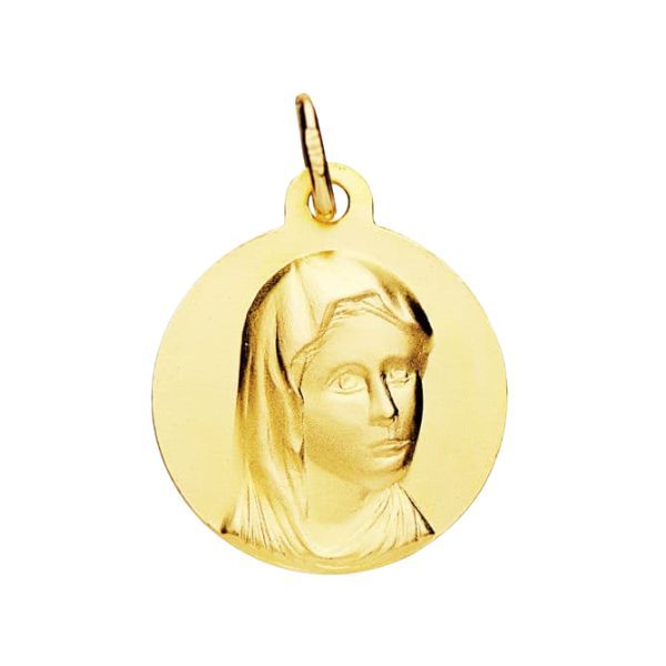 Medalla de oro de la Virgen María