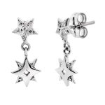 pendientes largos ob estrellas