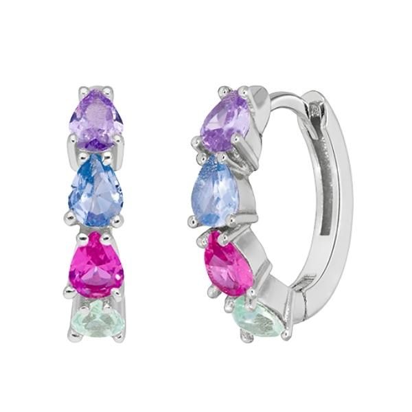 pendientes multicolor d02501ab