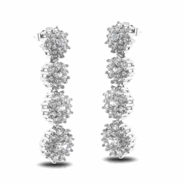 pendientes novia plata 2