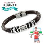 pulsera-caballero-running-runner-plata