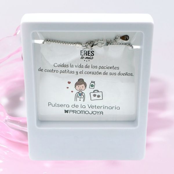 pulsera de veterinaria