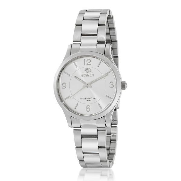 reloj acero mujer